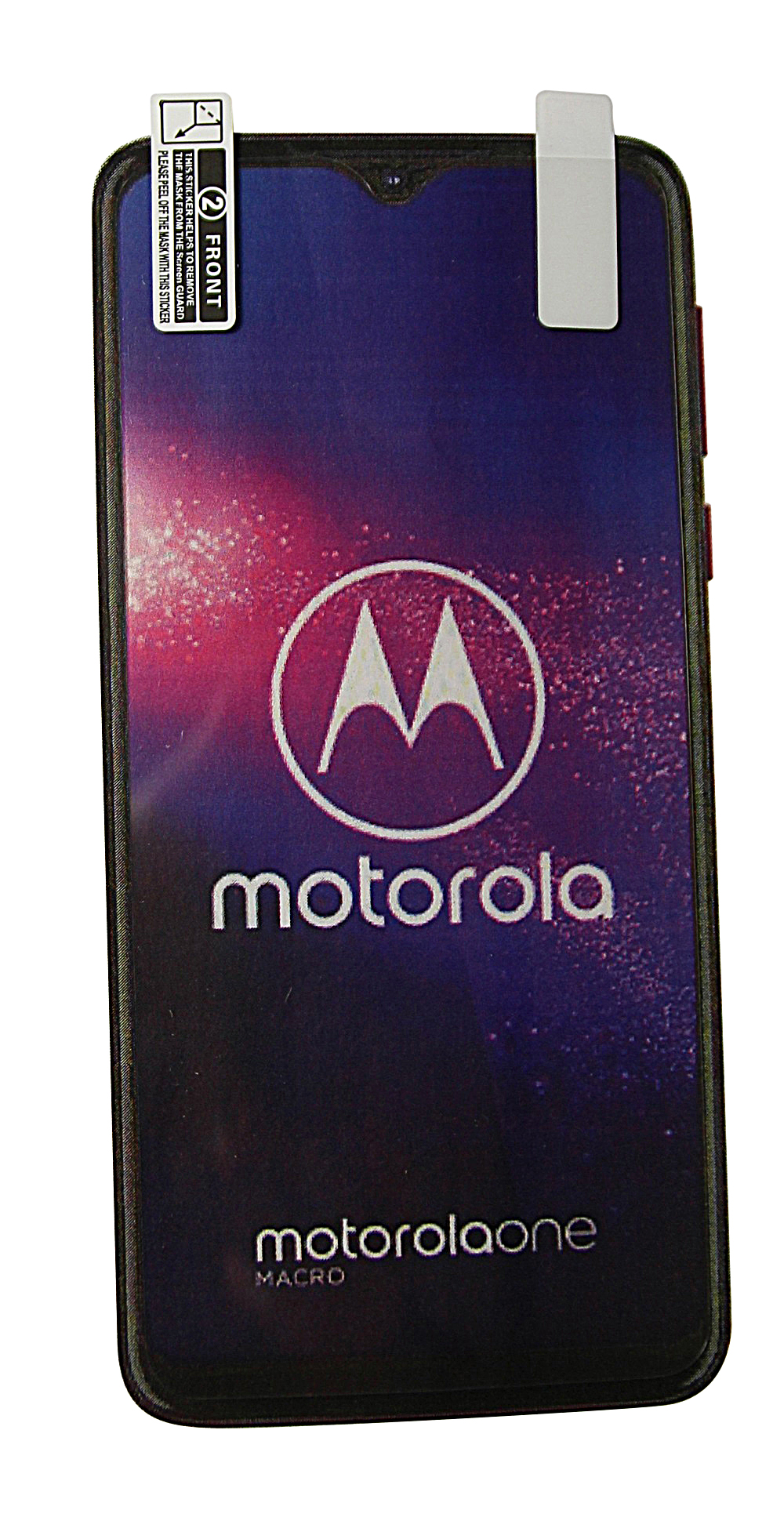 Skrmbeskyttelse Motorola One Macro