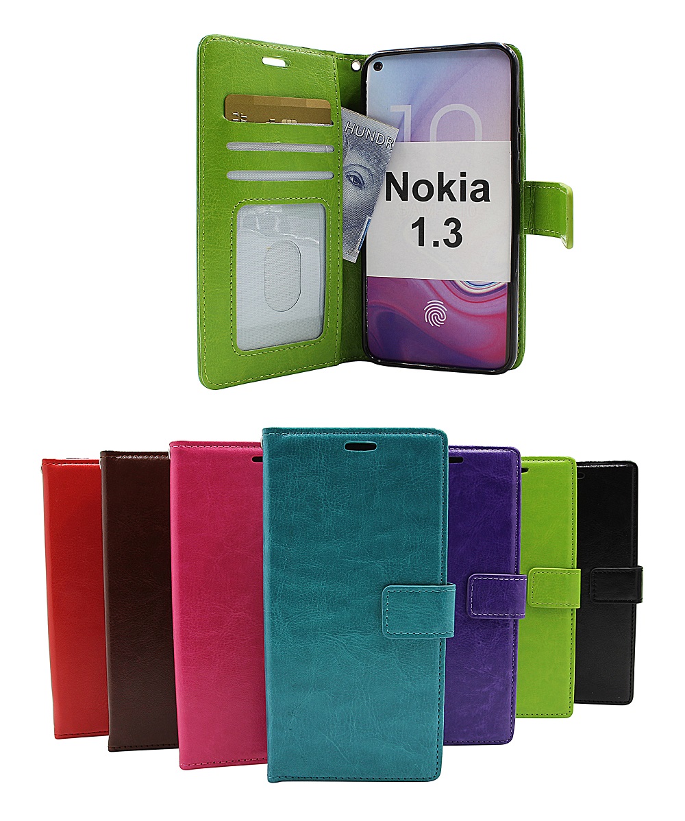 Crazy Horse Wallet Nokia 1.3