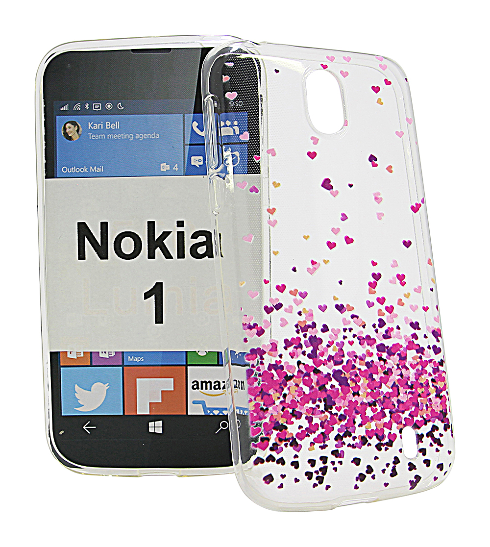 TPU Designcover Nokia 1