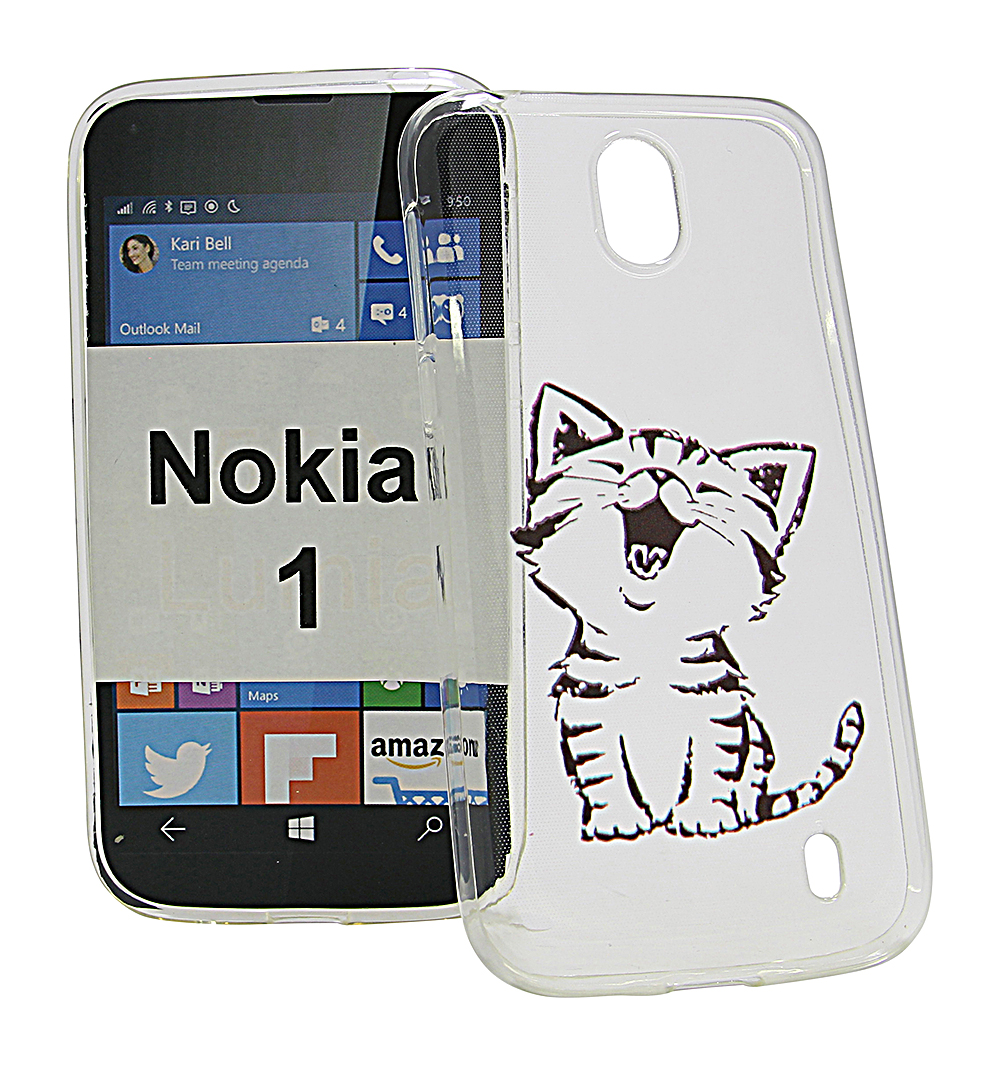 TPU Designcover Nokia 1