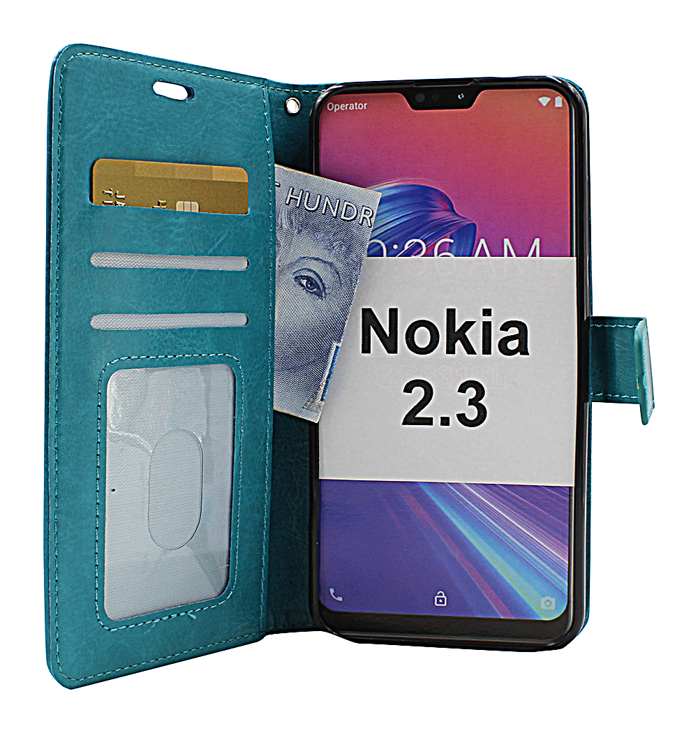 Crazy Horse Wallet Nokia 2.3