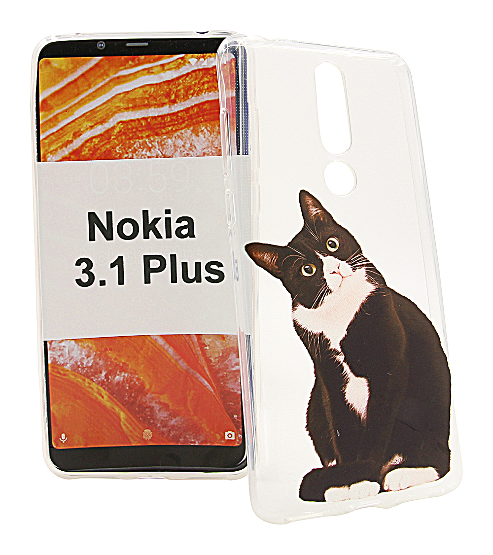 TPU Designcover Nokia 3.1 Plus