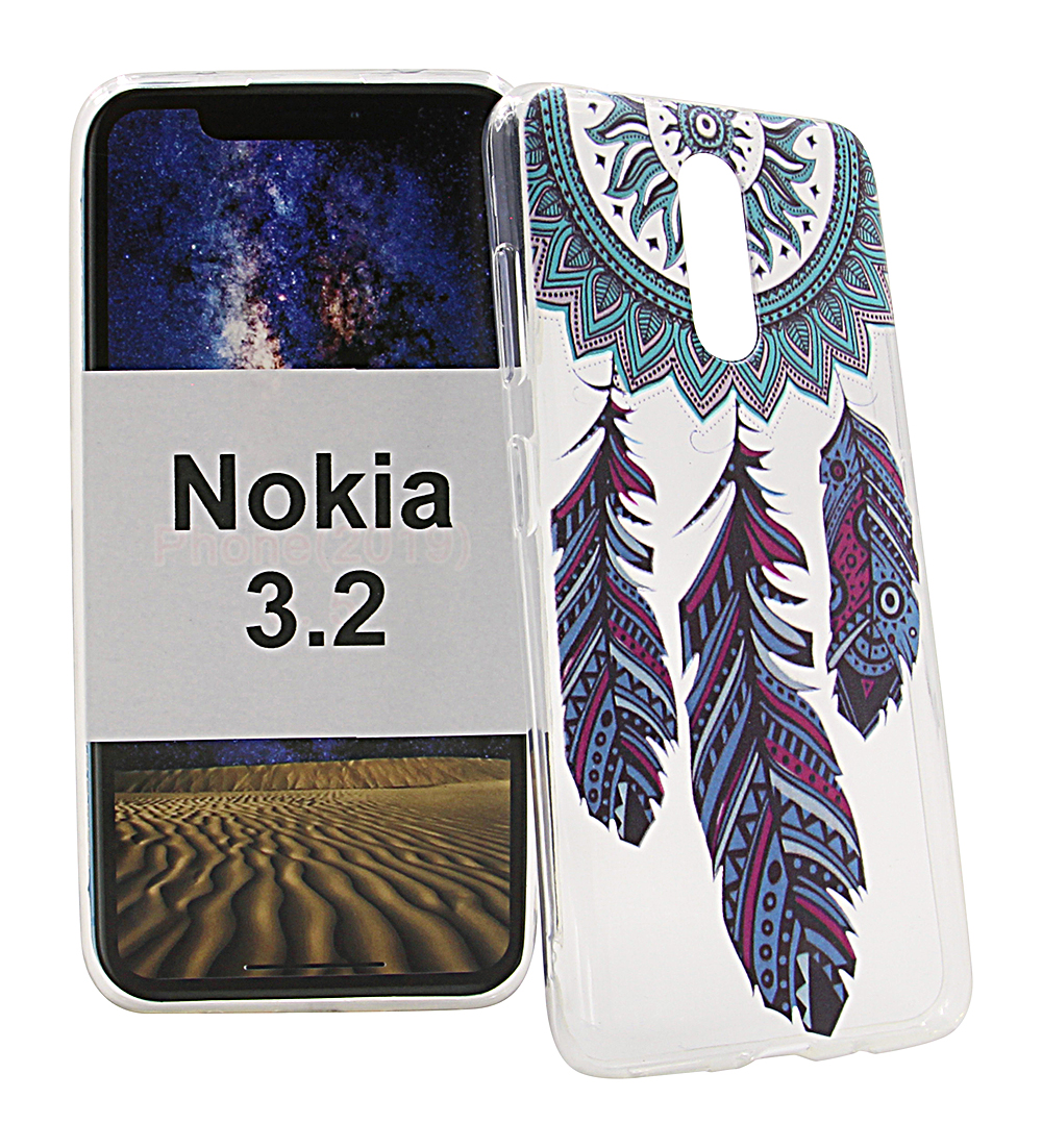 TPU Designcover Nokia 3.2