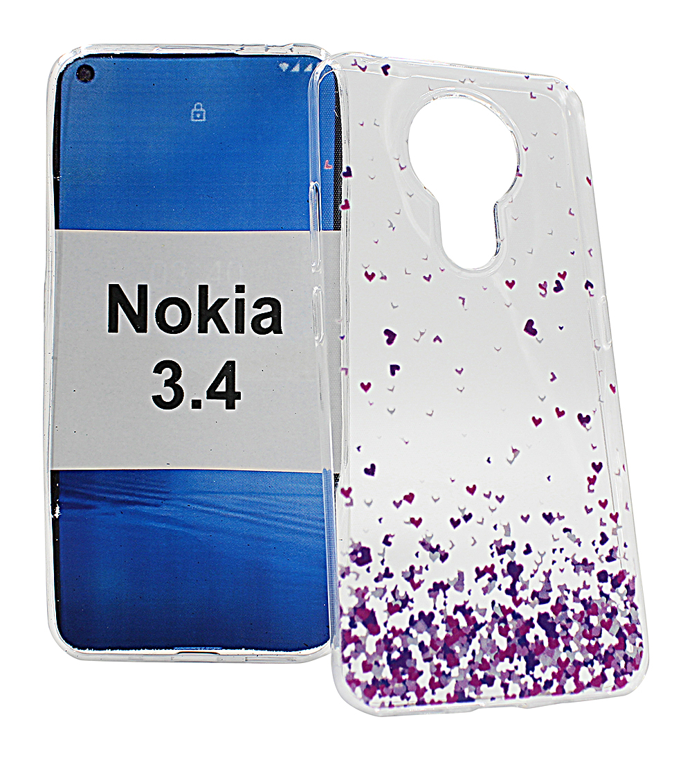 TPU Designcover Nokia 3.4