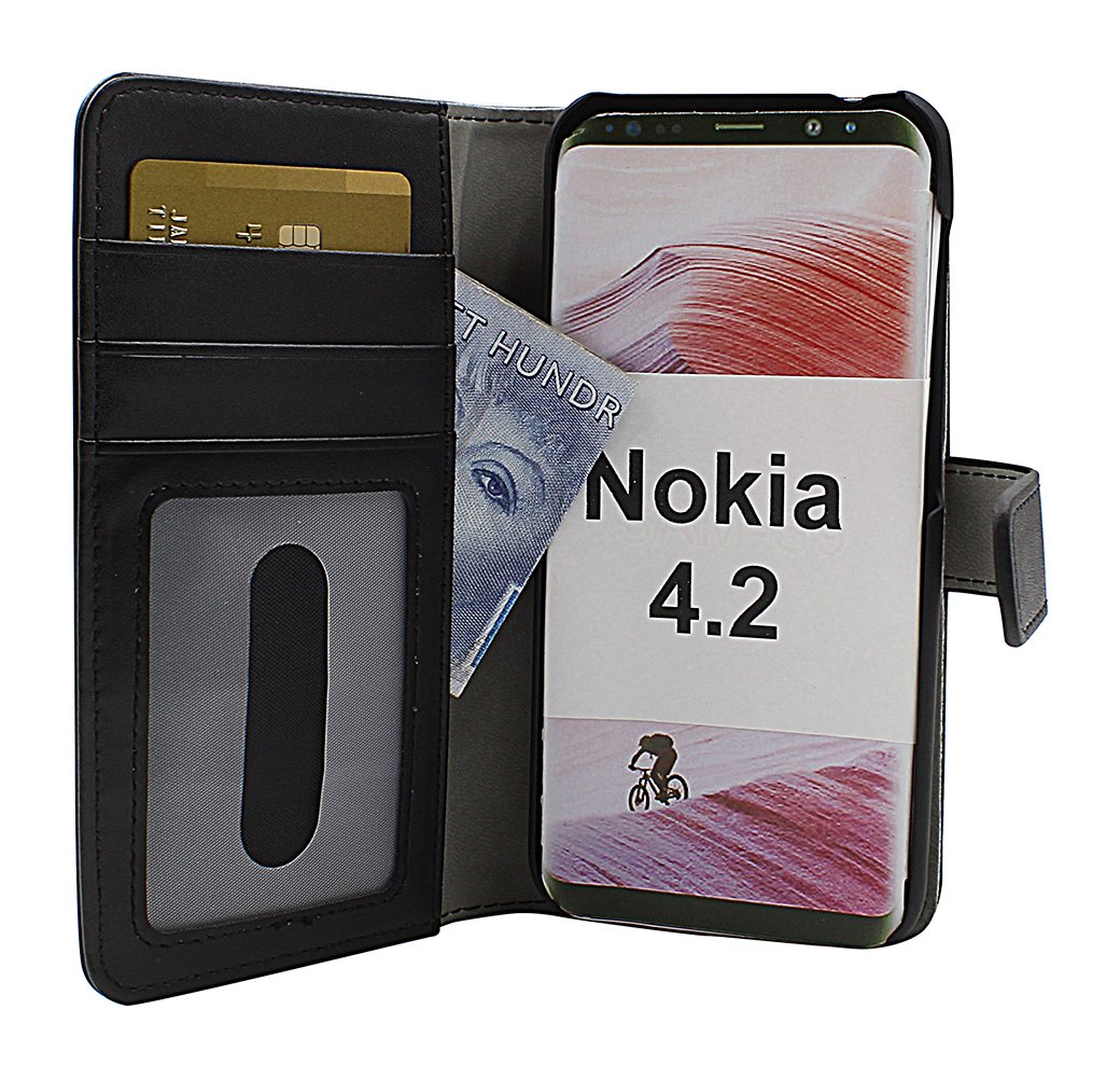 Skimblocker Magnet Wallet Nokia 4.2