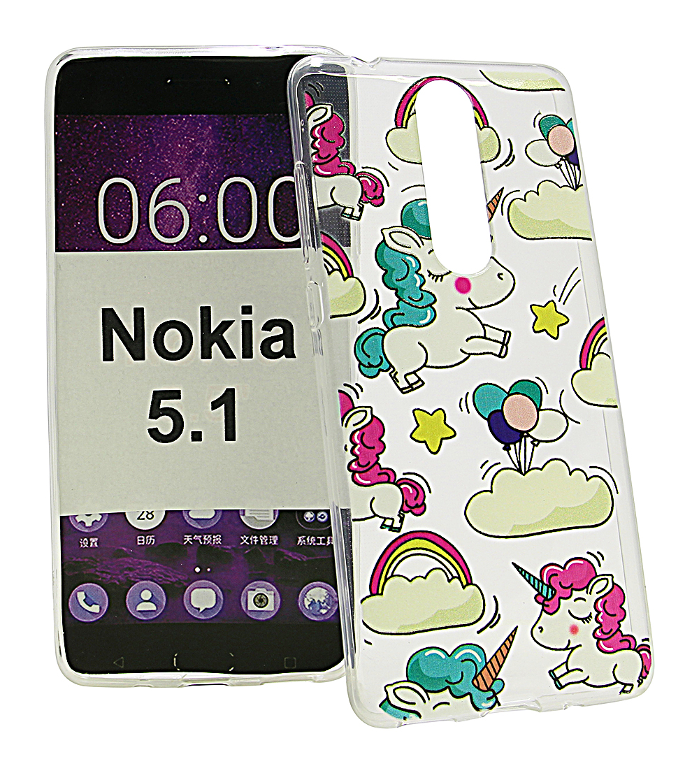TPU Designcover Nokia 5.1