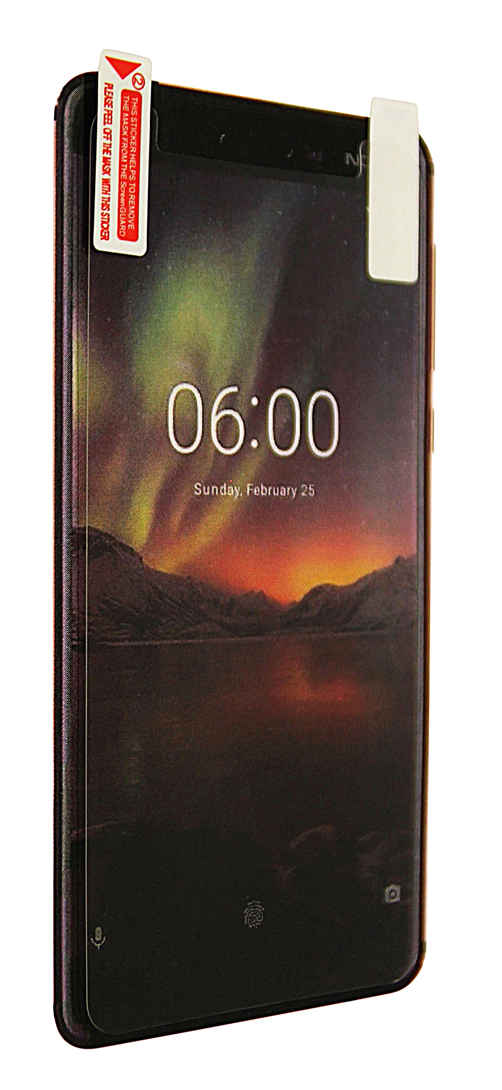 6-Pack Skrmbeskyttelse Nokia 6 (2018)