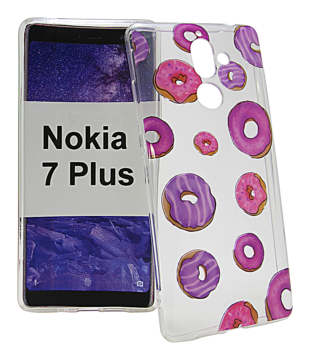 TPU Designcover Nokia 7 Plus