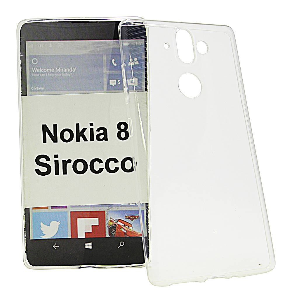 Ultra Thin TPU Cover Nokia 8 Sirocco