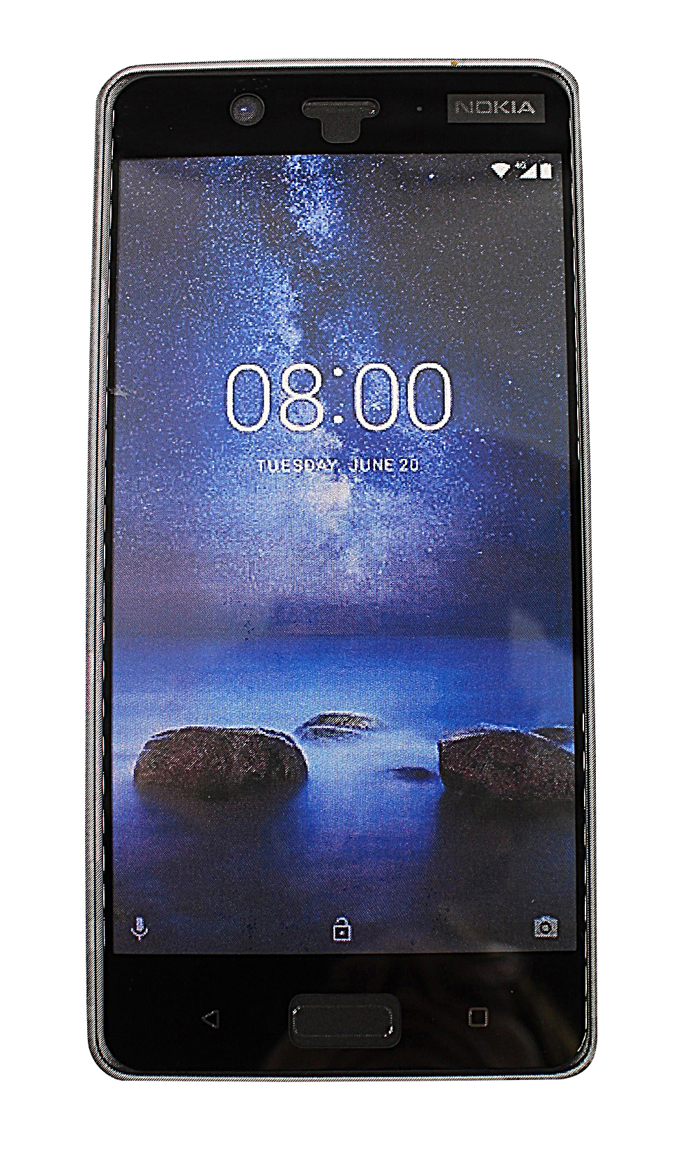 Full Frame Glasbeskyttelse Nokia 8