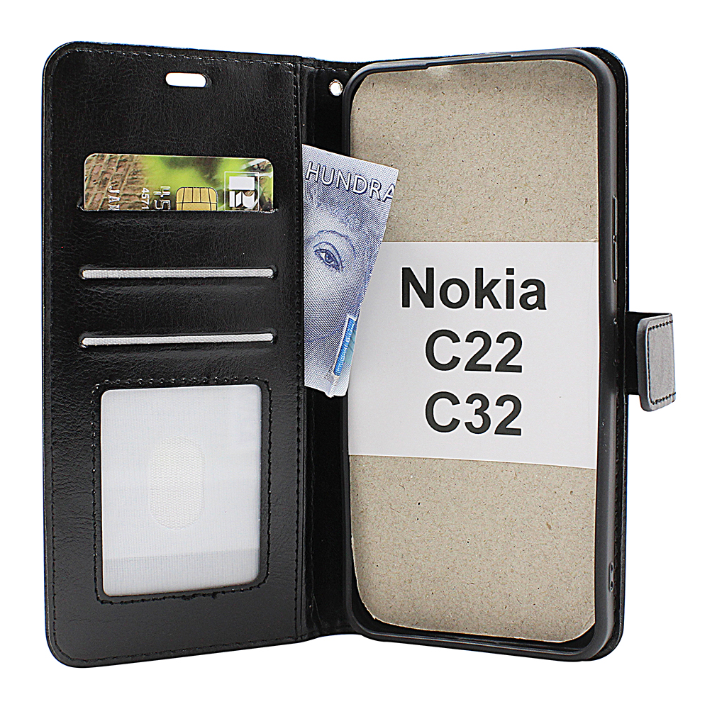 Crazy Horse Wallet Nokia C22 / C32