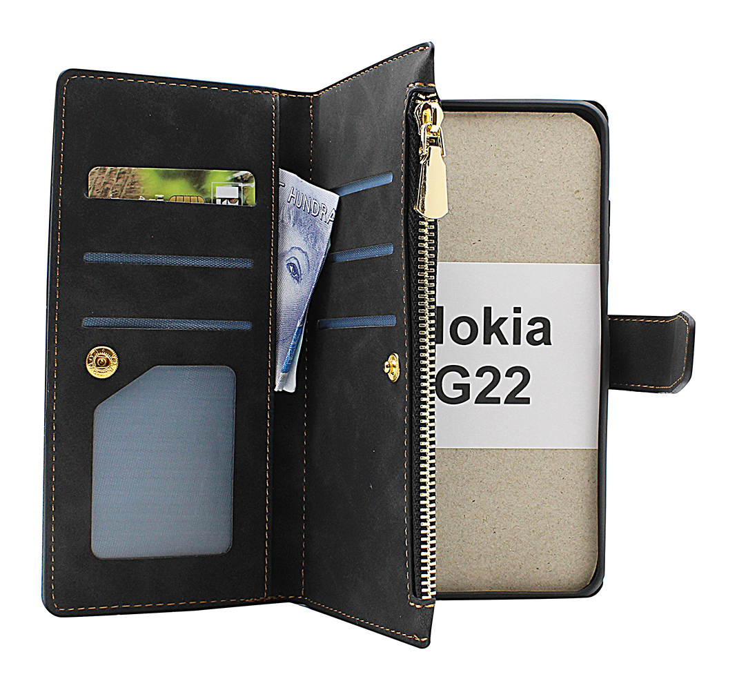 XL Standcase Luxwallet Nokia G22
