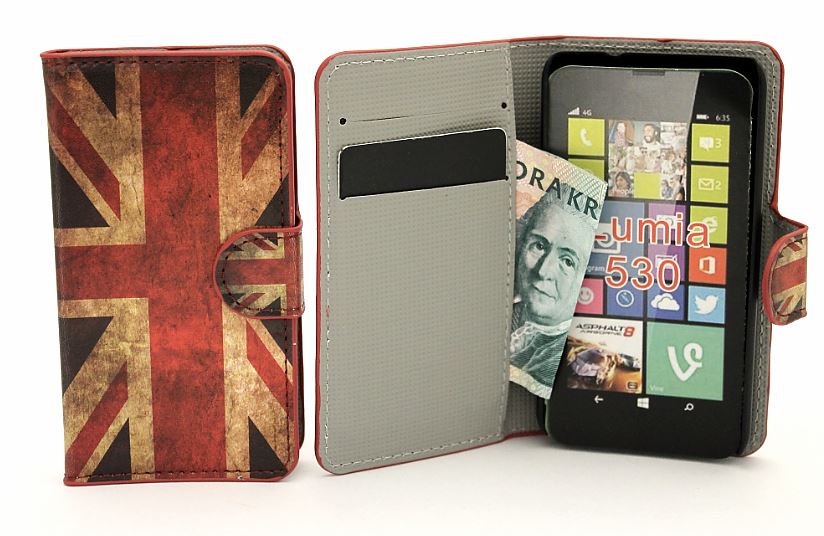 Standcase motiv wallet Nokia Lumia 530