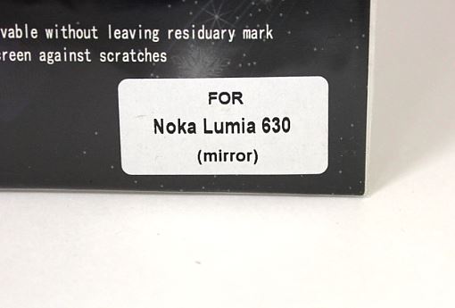 Skrmbeskyttelse med spejlfunktion Nokia Lumia 630/635