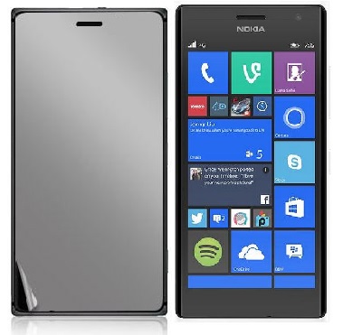Skrmbeskyttelse med spejlfunktion Nokia Lumia 730/735