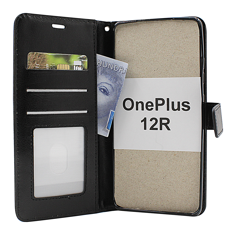 Crazy Horse Wallet OnePlus 12R 5G