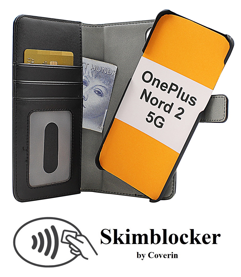 Skimblocker Magnet Wallet OnePlus Nord 2 5G