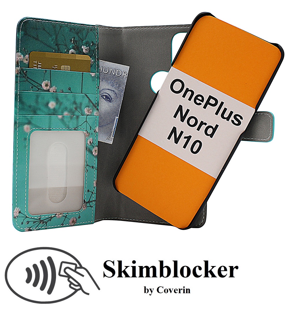 Skimblocker Magnet Designwallet OnePlus Nord N10
