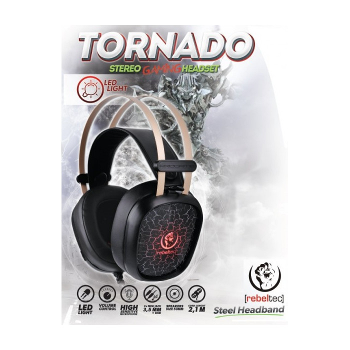 Rebeltec Gaming Headphones Tornado