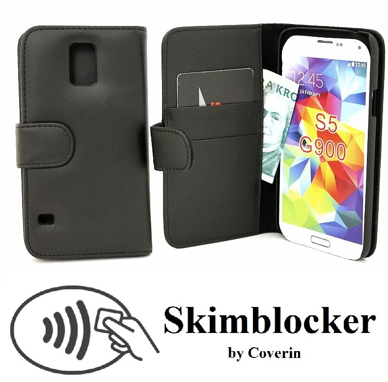 Skimblocker Mobiltaske Samsung Galaxy S5 (G900F/G903F)