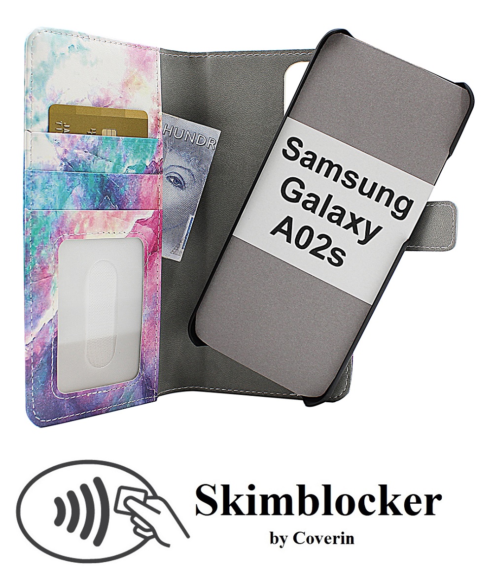Skimblocker Magnet Designwallet Samsung Galaxy A02s