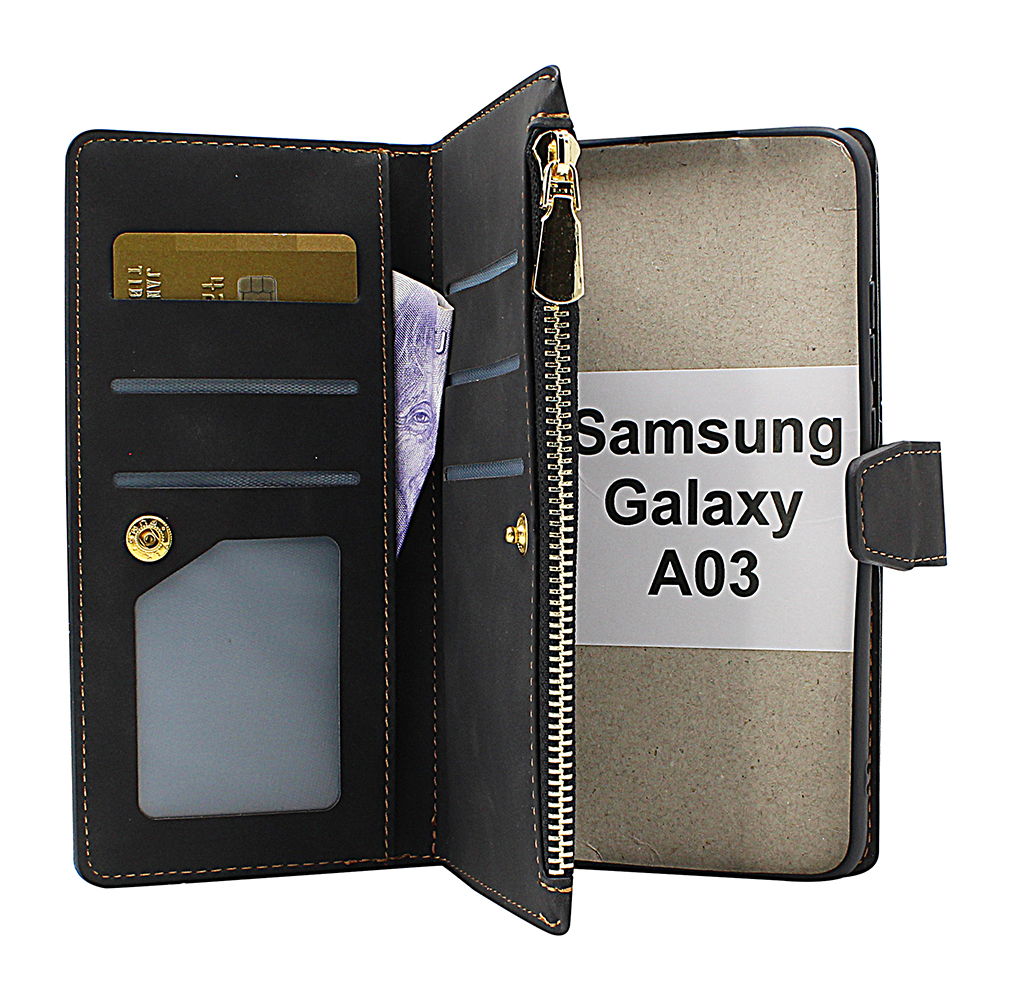 XL Standcase Luxwallet Samsung Galaxy A03 (A035G/DS)
