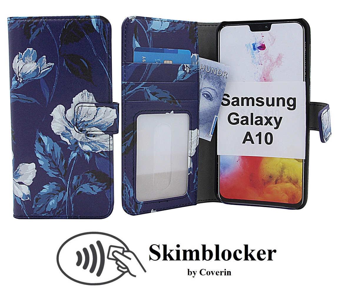 Skimblocker Magnet Designwallet Samsung Galaxy A10 (A105F/DS)