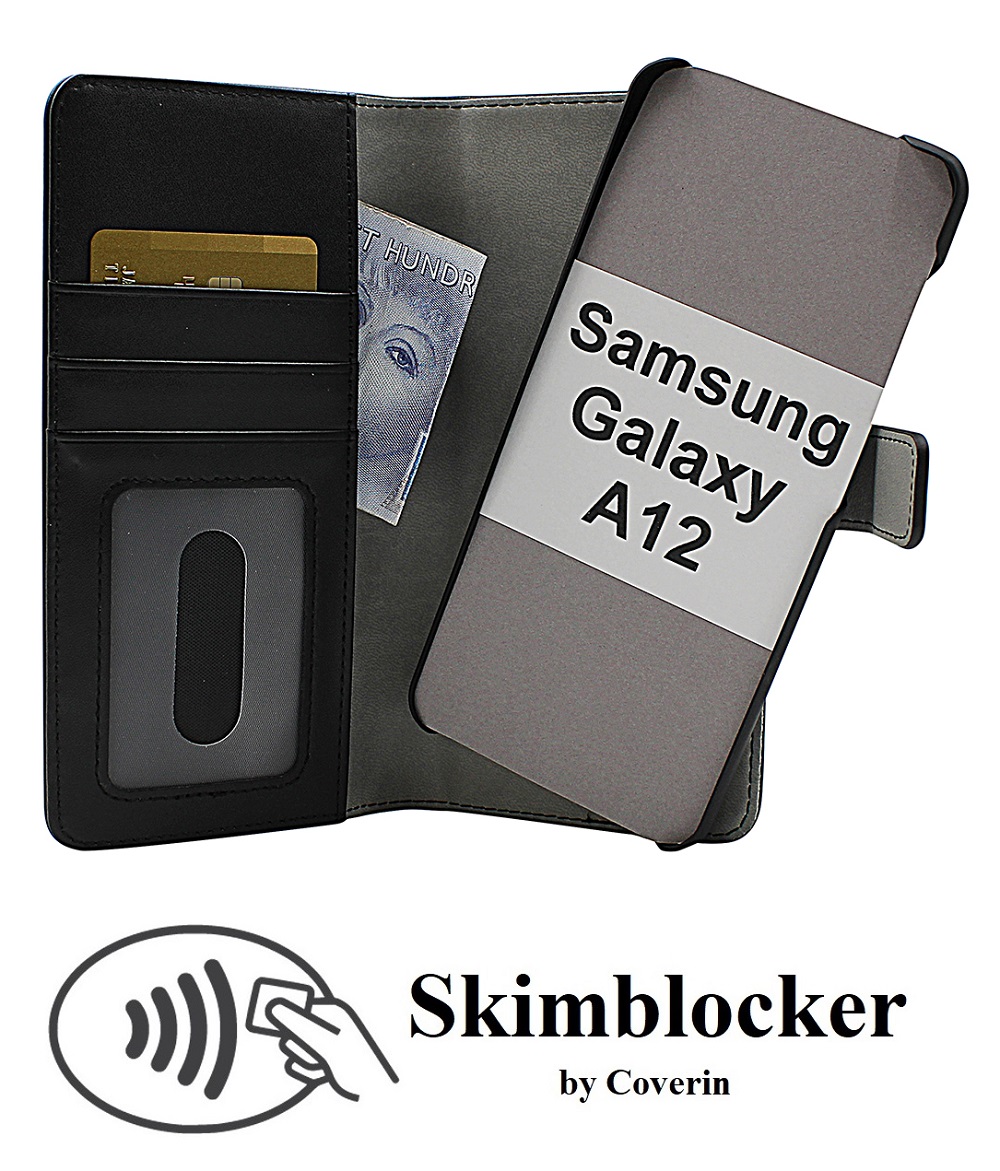 Skimblocker Magnet Wallet Samsung Galaxy A12