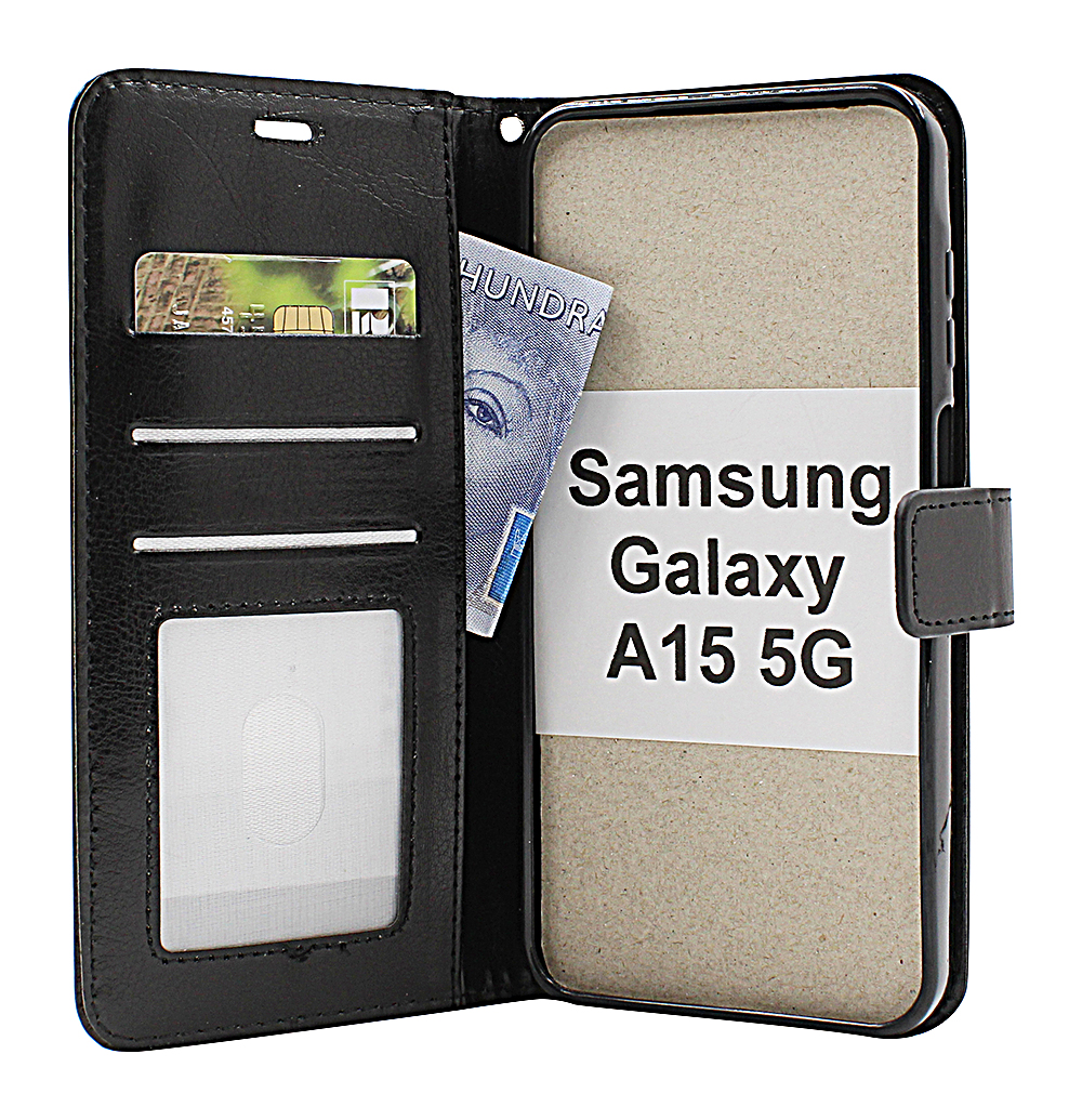 Crazy Horse Wallet Samsung Galaxy A15 5G