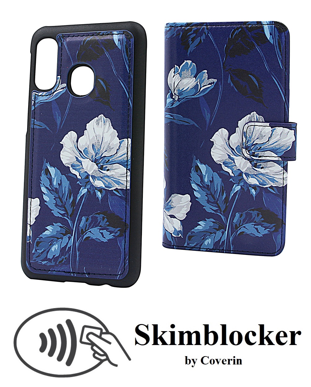Skimblocker Magnet Designwallet Samsung Galaxy A20e (A202F/DS)