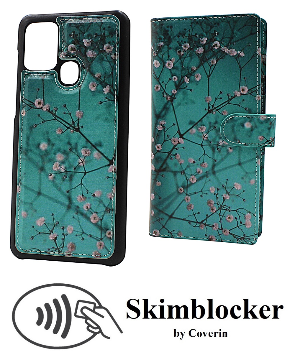 Skimblocker XL Magnet Designwallet Samsung Galaxy A21s (A217F/DS)