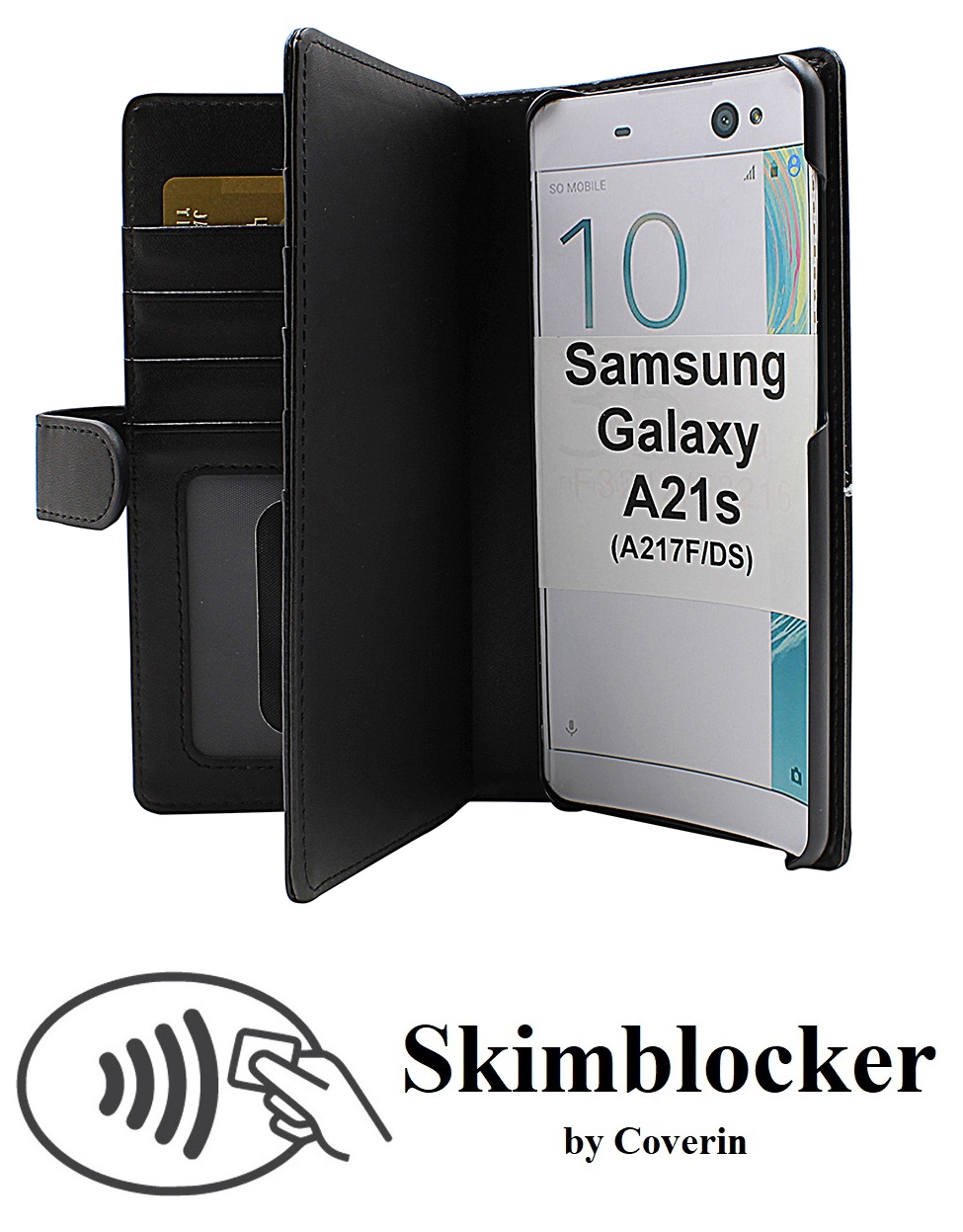 Skimblocker XL Wallet Samsung Galaxy A21s (A217F/DS)