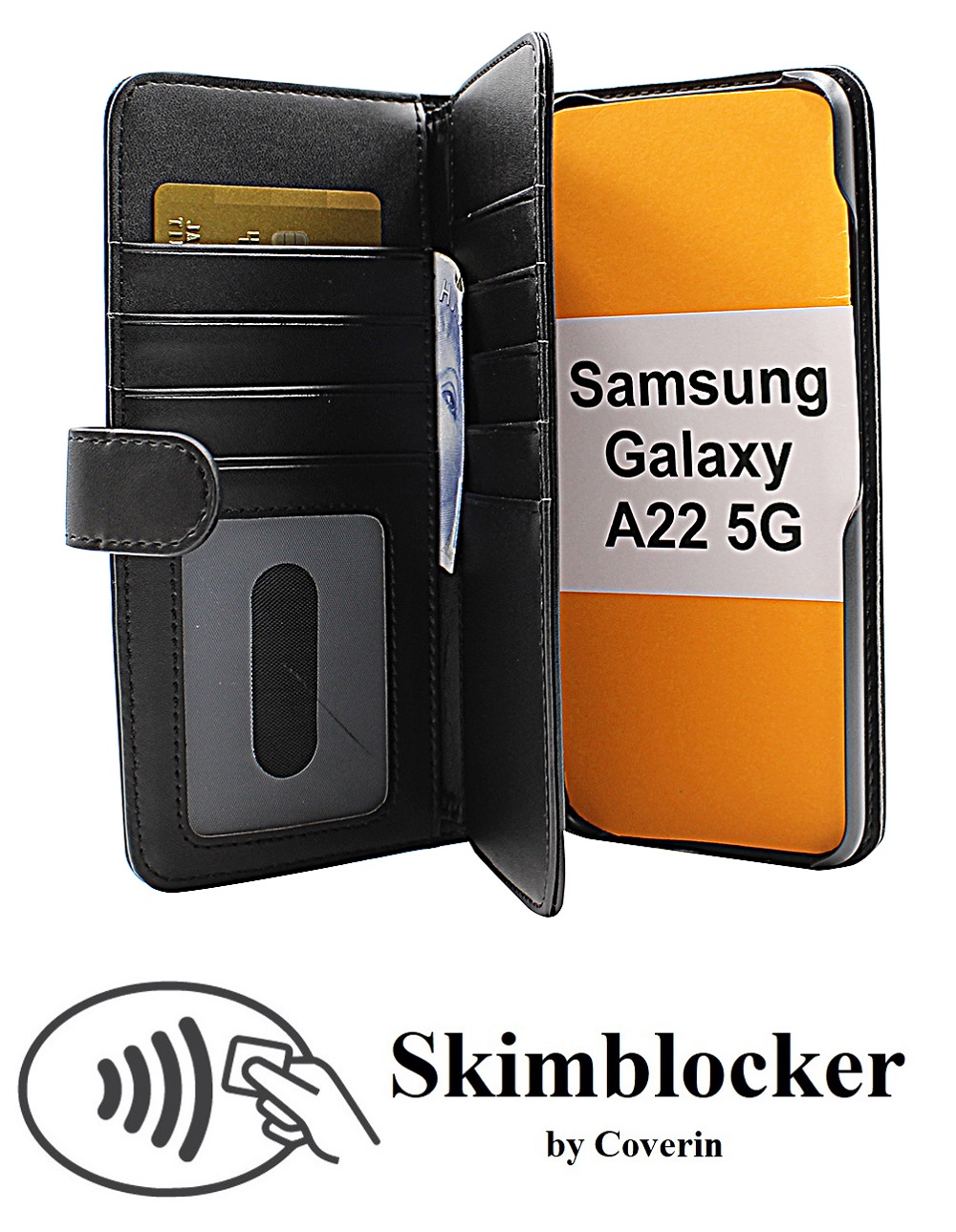 Skimblocker XL Wallet Samsung Galaxy A22 5G (SM-A226B)