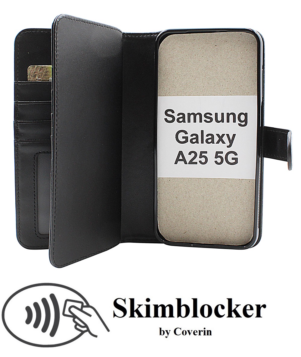 Skimblocker XL Magnet Wallet Samsung Galaxy A25 5G