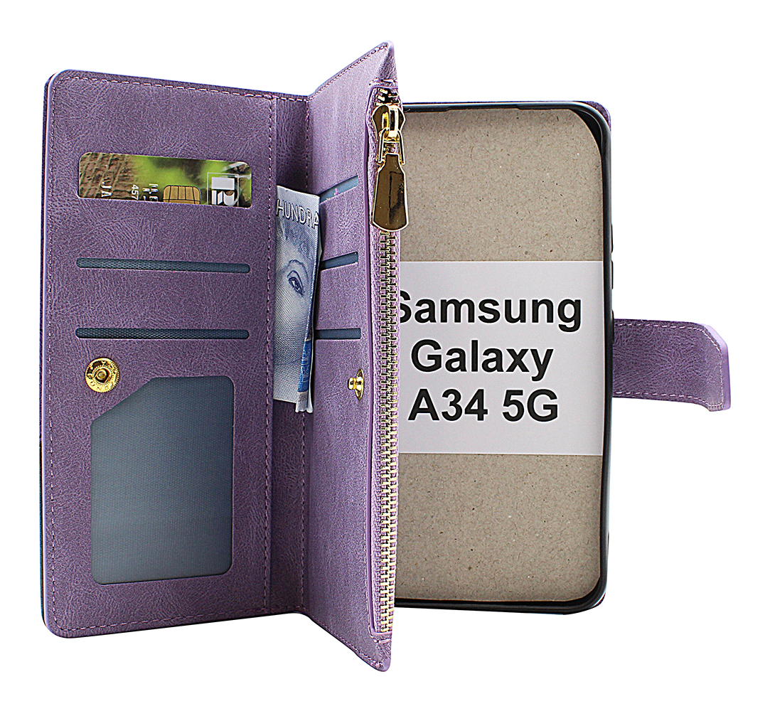 XL Standcase Luxwallet Samsung Galaxy A34 5G