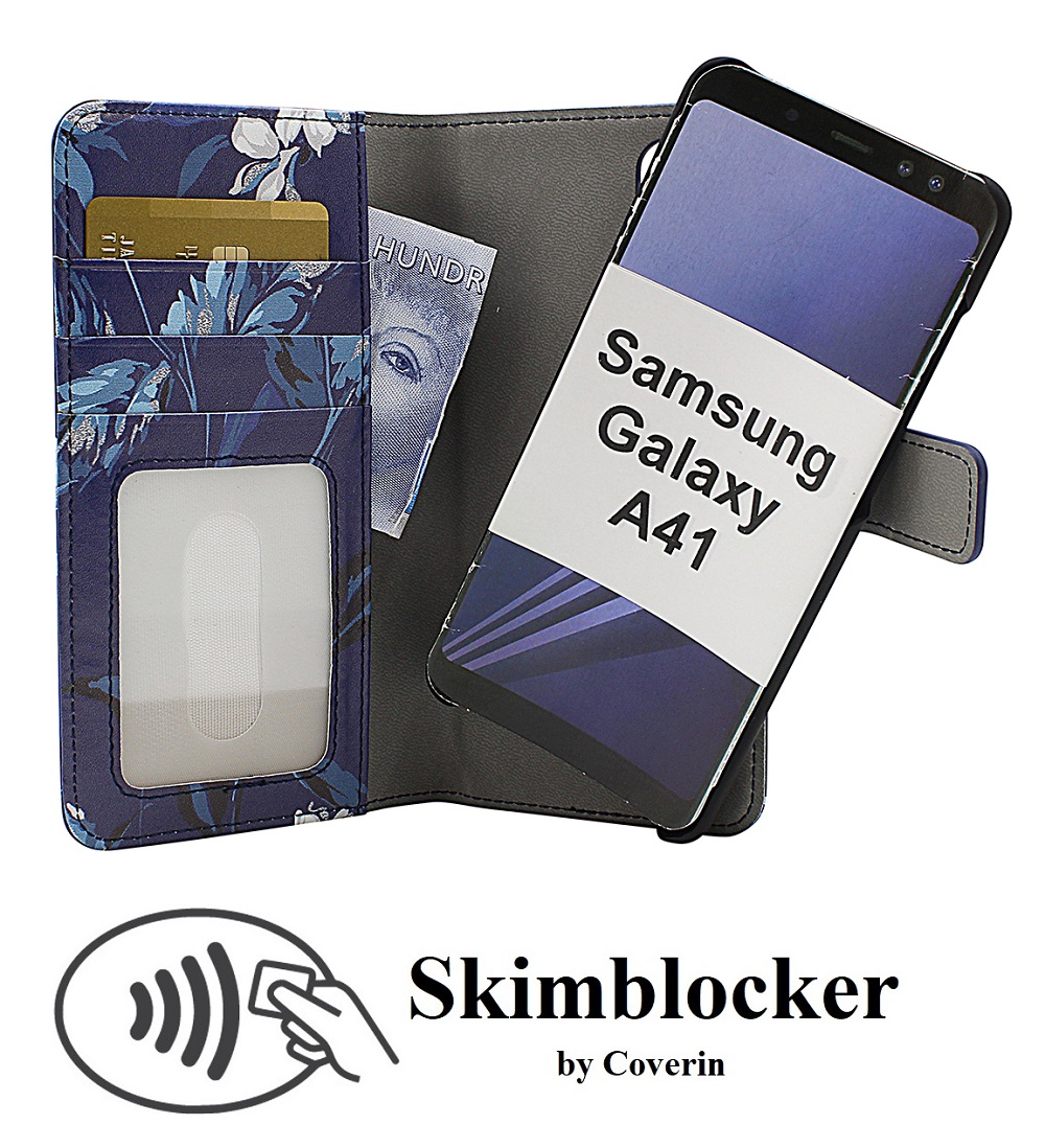 Skimblocker Magnet Designwallet Samsung Galaxy A41