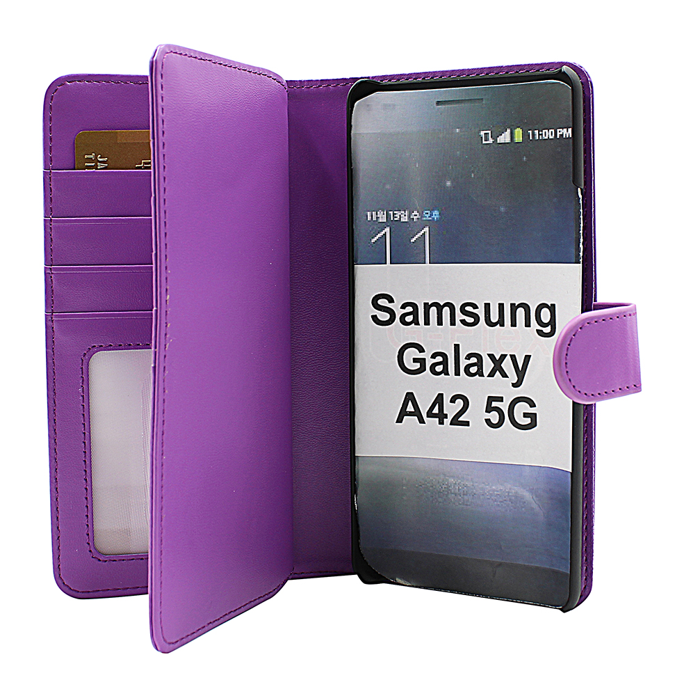 Skimblocker XL Magnet Wallet Samsung Galaxy A42 5G