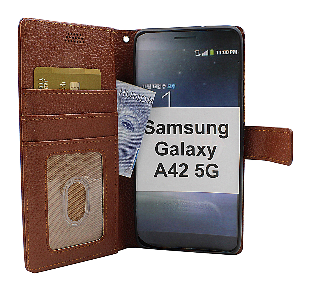 New Standcase Wallet Samsung Galaxy A42 5G