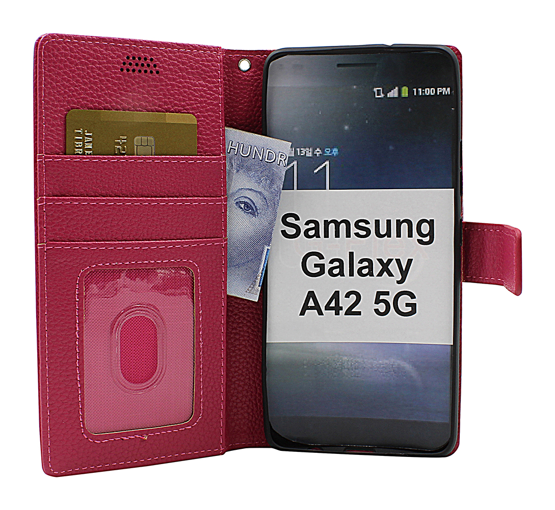 New Standcase Wallet Samsung Galaxy A42 5G