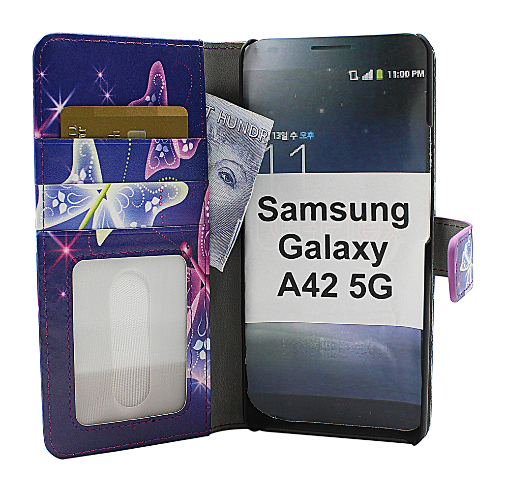 Skimblocker Magnet Designwallet Samsung Galaxy A42 5G