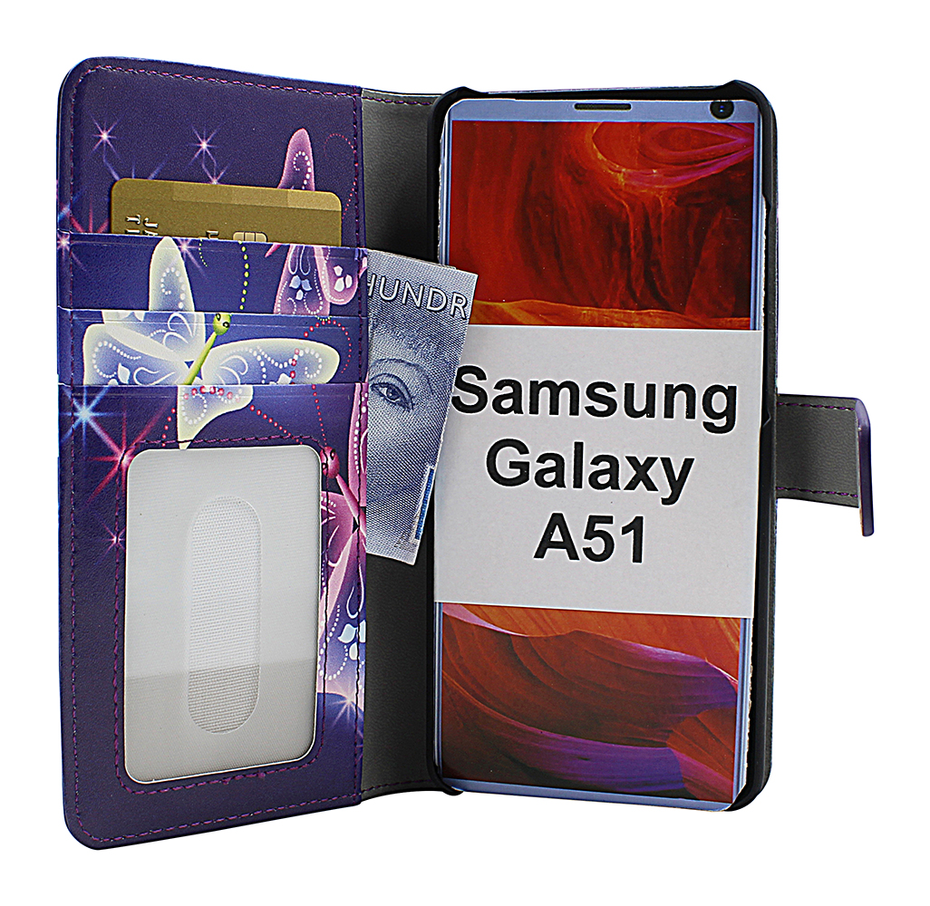 Skimblocker Magnet Designwallet Samsung Galaxy A51 (A515F/DS)