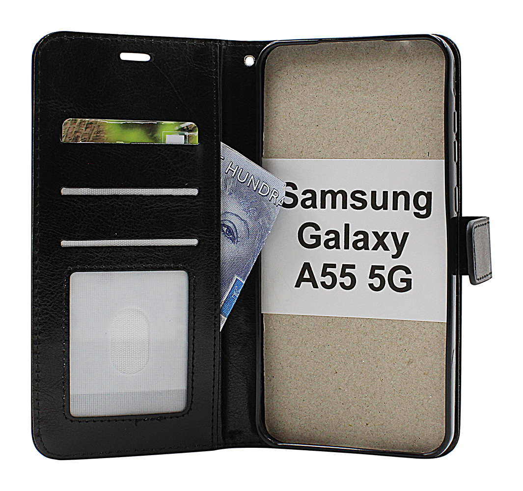 Crazy Horse Wallet Samsung Galaxy A55 5G (SM-A556B)