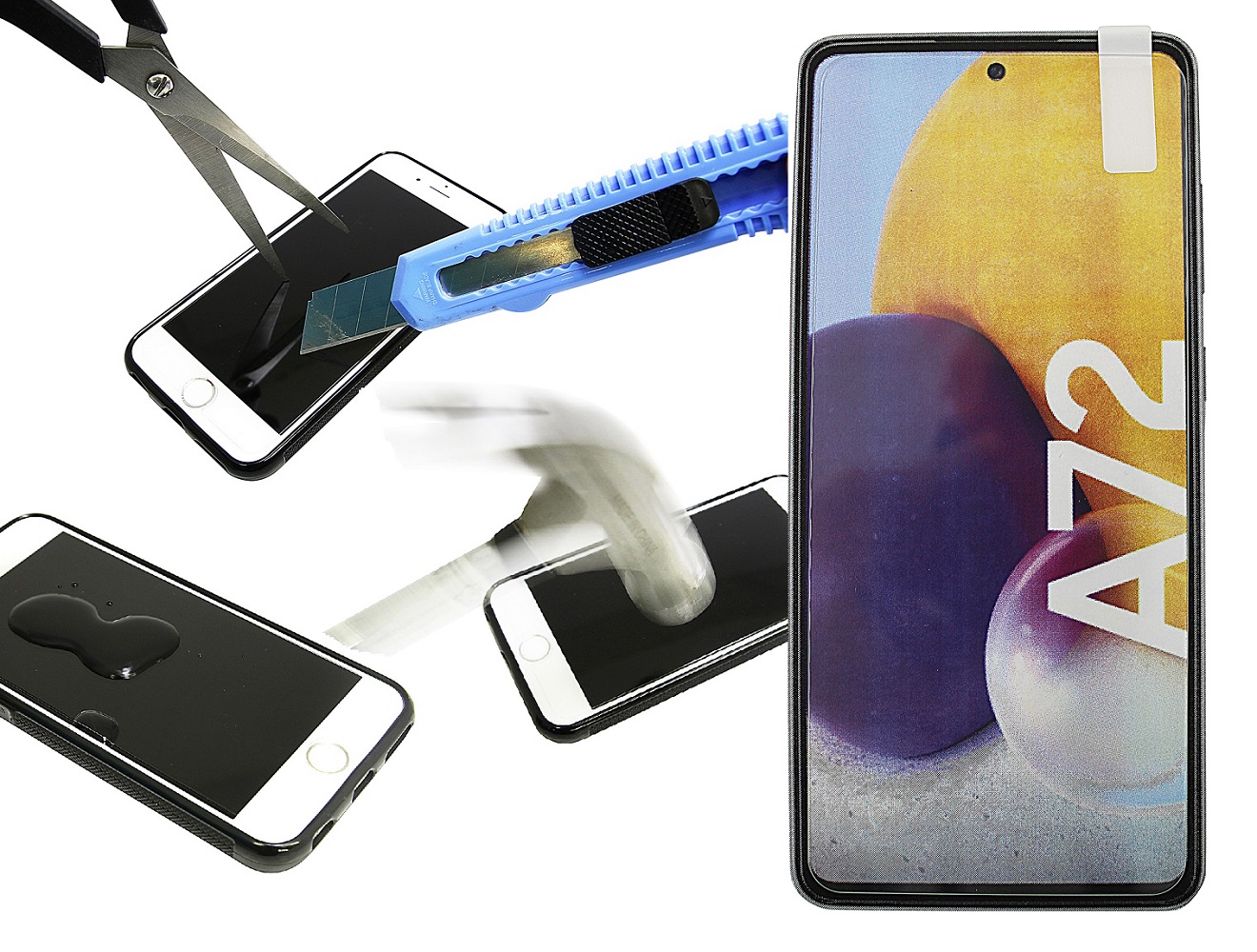 Product Image for Glasbeskyttelse Samsung Galaxy A72 (A725F/DS)