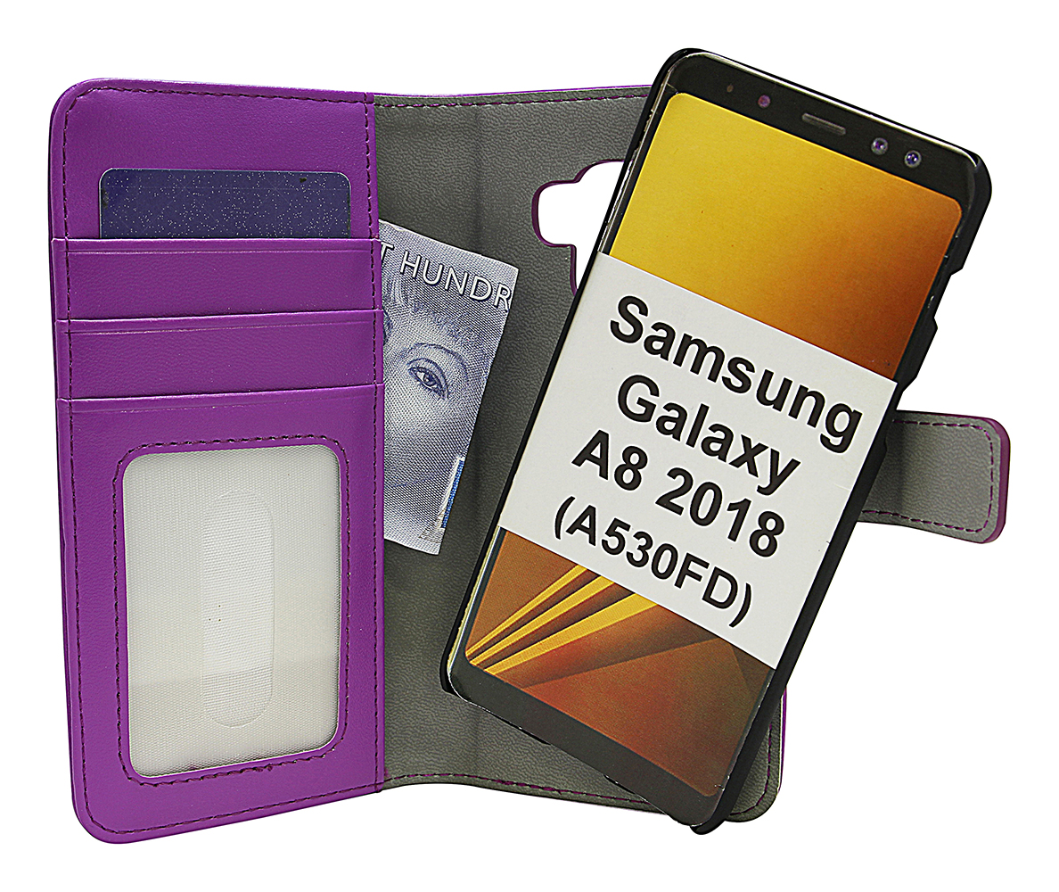 Skimblocker Magnet Wallet Samsung Galaxy A8 2018 (A530FD)