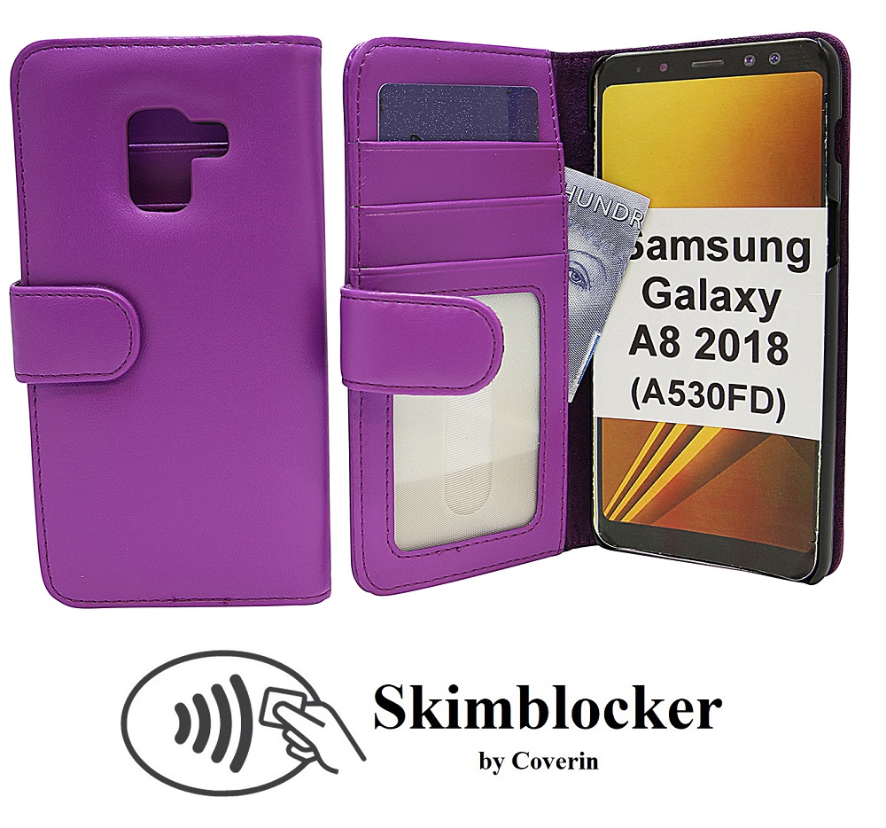 Skimblocker Mobiltaske Samsung Galaxy A8 2018 (A530FD)