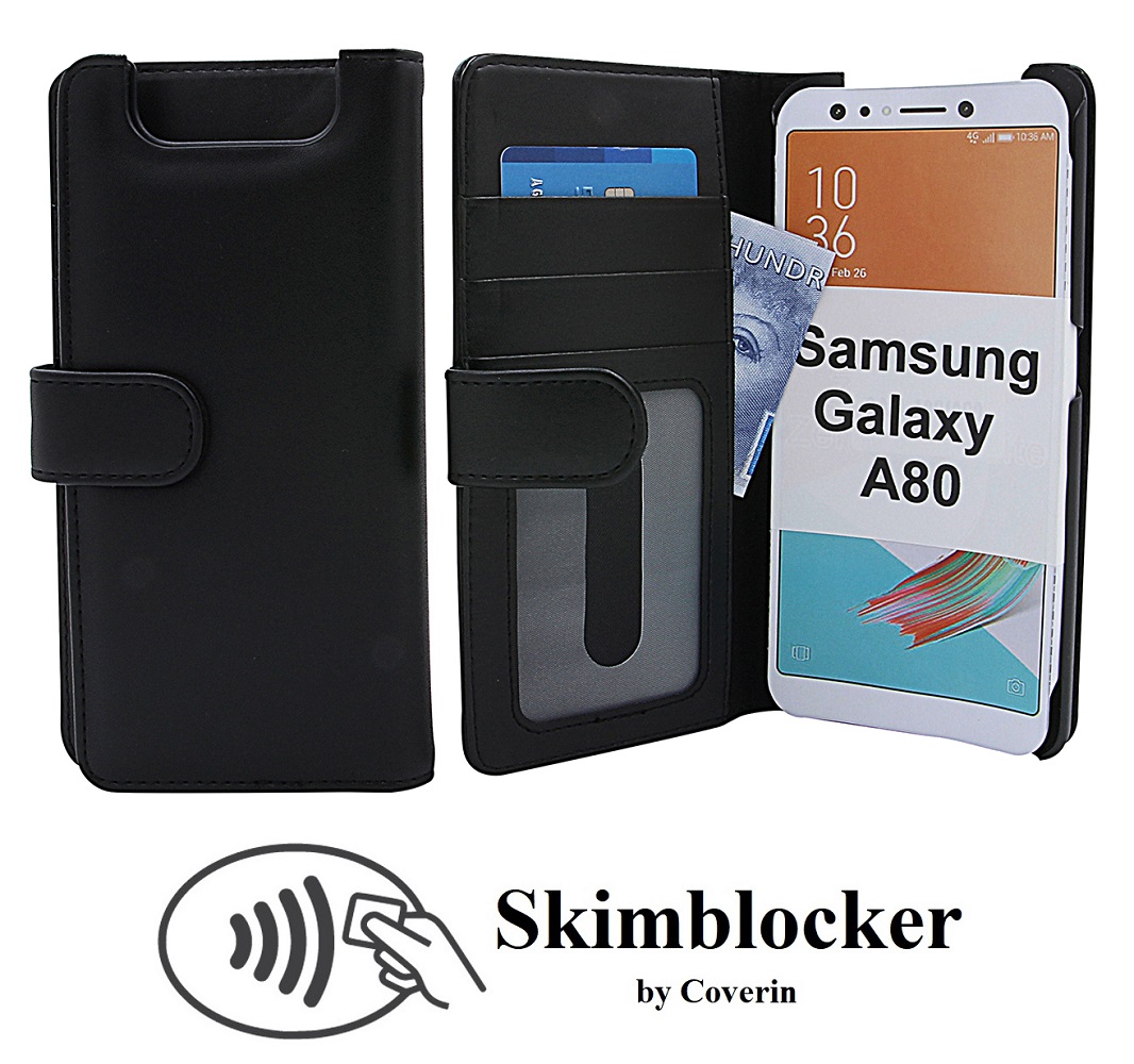 Skimblocker Mobiltaske Samsung Galaxy A80 (A805F/DS)