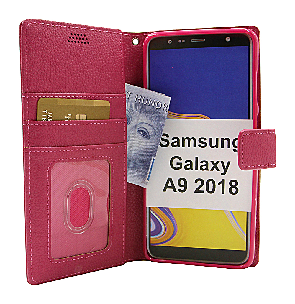 New Standcase Wallet Samsung Galaxy A9 2018 (A920F/DS)