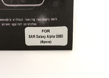 Skrmbeskyttelse Samsung Galaxy Alpha (G850F)