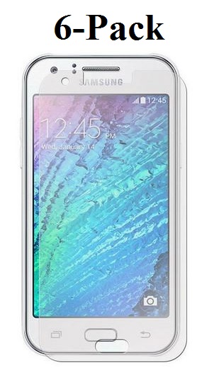 6-Pack Skrmbeskyttelse Samsung Galaxy J1 (SM-J100H)