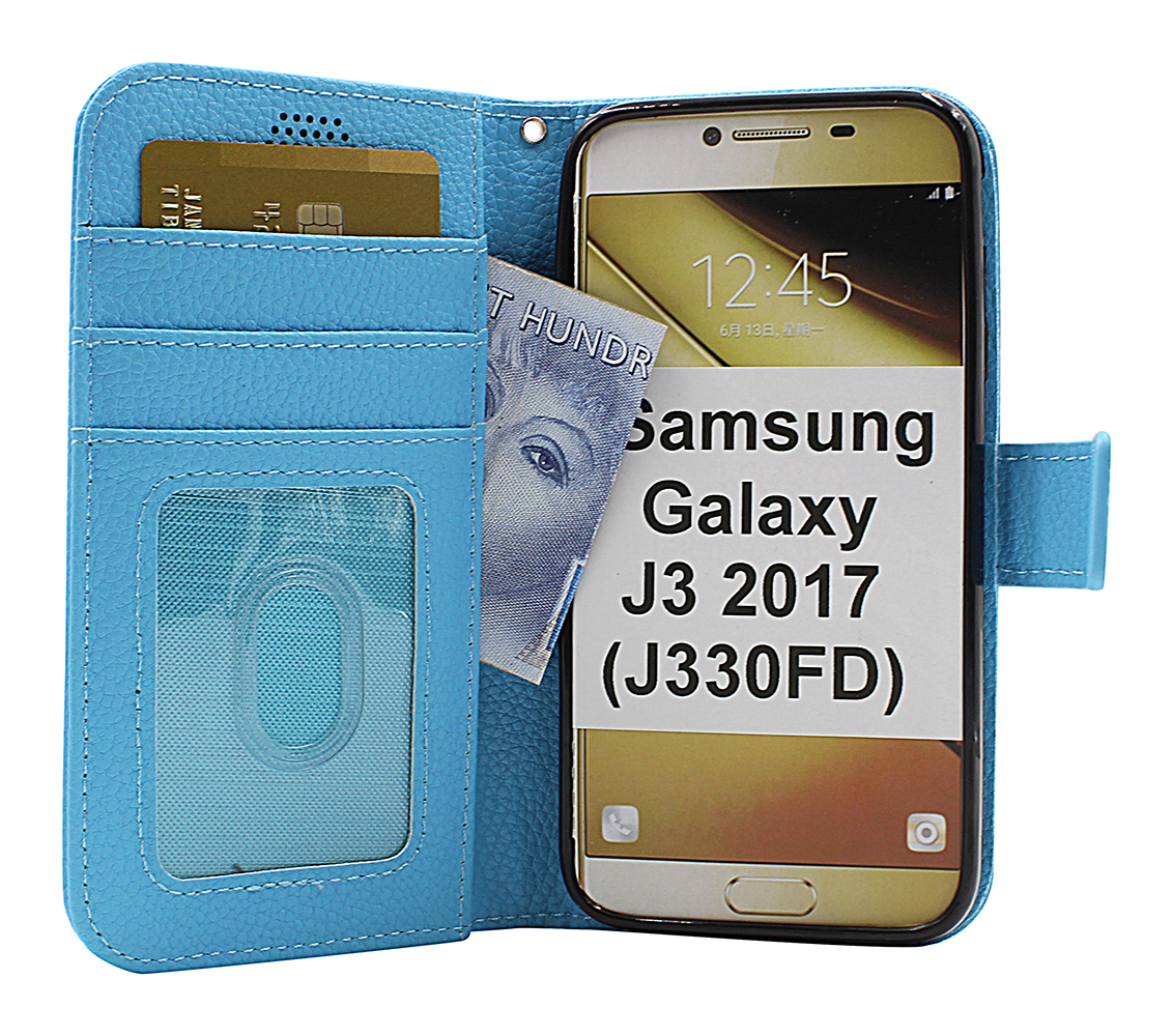 New Standcase Wallet Samsung Galaxy J3 2017 (J330FD)